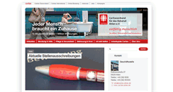 Desktop Screenshot of caritasverband-ahlen.de
